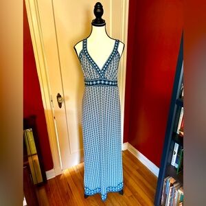 Max Studio Floral Maxi Dress sz M